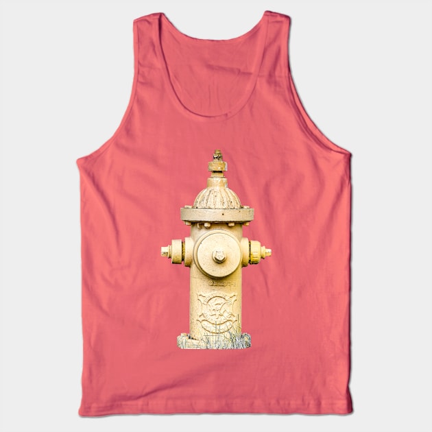 Yellow Fire Hydrant Tank Top by Enzwell